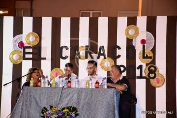 Daniel Castellano da el pistoletazo de salida a las fiestas de El Caracol (Foto Antonio Alí)